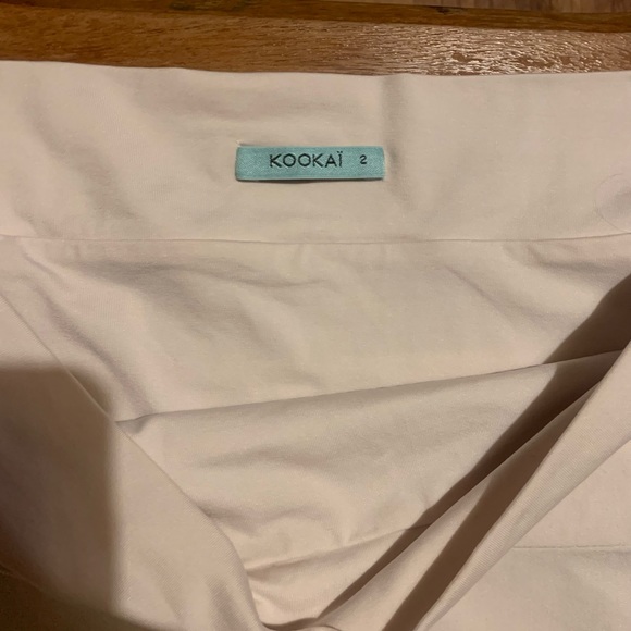 White Kookai skirt also selling same in black - Picture 2 of 2